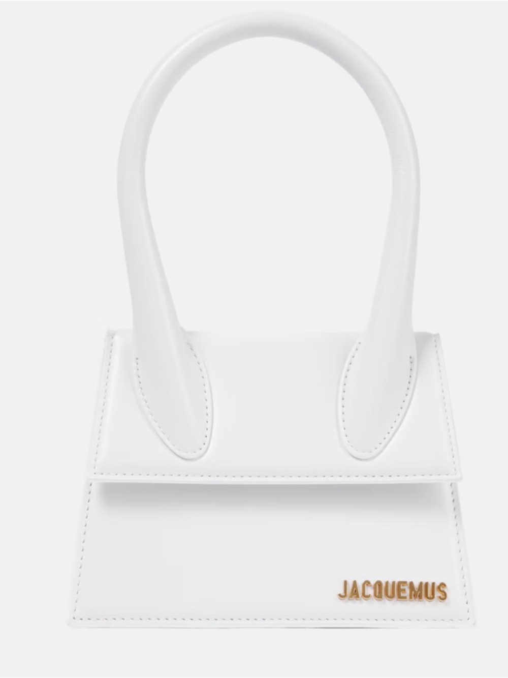 Jacquemus White Top-Handle Bag